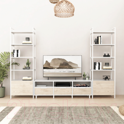 Горка Crafto Лофт Агата Бонд 08 270x38x190 (каштан/белый)