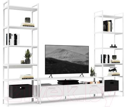 Горка Crafto Лофт Фрида Симпл 02 274x40x190 (белый) - фото