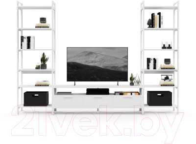 Горка Crafto Лофт Фрида Симпл 02 274x40x190 (белый)