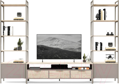 Горка Crafto Лофт Фрида Бонд 12 274x40x190 (латте/каштан) - фото