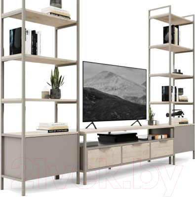 Горка Crafto Лофт Фрида Бонд 12 274x40x190 (латте/каштан)