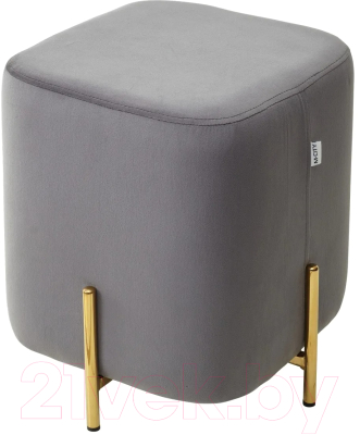 Пуф M-City Ares / 628M04405 (Bluvel-14 Grey/Gold)