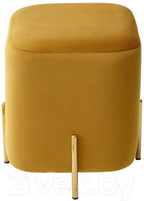 Пуф M-City Ares/ 628M04403 (Bluvel-68 Yellow/Gold)