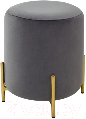 Пуф M-City Rice / UF029SBLV14 (Bluvel-14 Grey/Gold) - фото