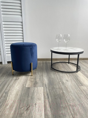 Пуф M-City Rice / 628M04399 (Bluvel-86 Navy Blue/Gold)