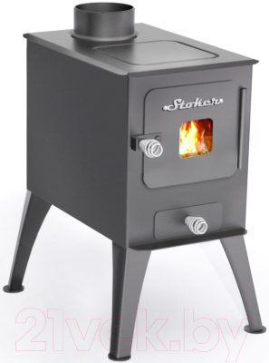 Печь отопительно-варочная Stoker Садовая 50 (стекло) - фото