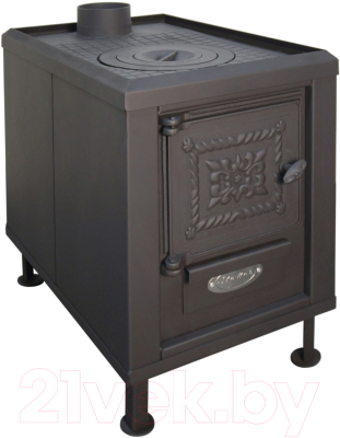 Печь отопительно-варочная Stoker Садовая ПО-150 ЧП - фото