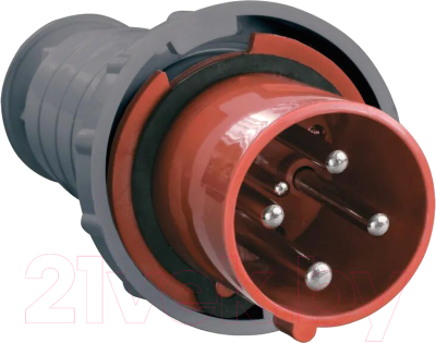 Вилка силовая IEK PSR02-063-4 - фото