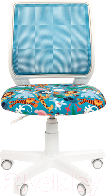 Кресло детское Chairman Kids 112 (зоопарк/TW-34 белый)