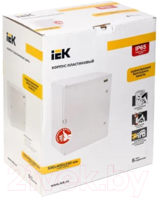 Бокс пластиковый IEK MKP93-N-504024-65