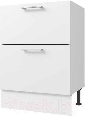 Шкаф-стол кухонный Горизонт Мебель Оптима 50 2 ящика - фото