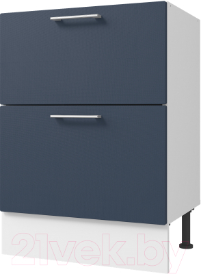 Шкаф-стол кухонный Горизонт Мебель Оптима 50 2 ящика - фото