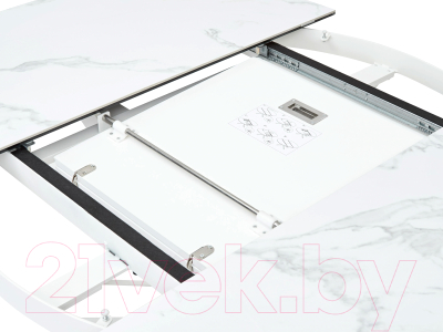 Обеденный стол M-City Trento 120 / DECDF286THGSTATWHT (High Gloss Statuario)