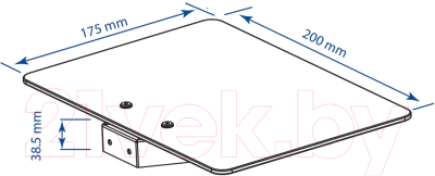 Кронштейн под аппаратуру Kromax Micro-Mono