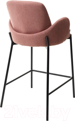 Стул барный M-City Nyx / 628M03418 (VF109 розовый/VF110 брусничный)