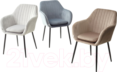 Стул M-City Alabama / 628M03959 (Bluvel-40 бежевый)