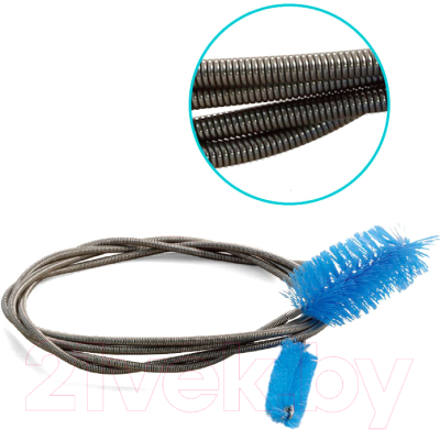 Ершик для чистки аквариума Laguna 0502LF двойной для шлангов 1550мм / 74104001