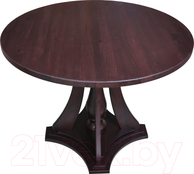 Обеденный стол Dipriz Evans круглый 100x100x75 / Д.60010.3