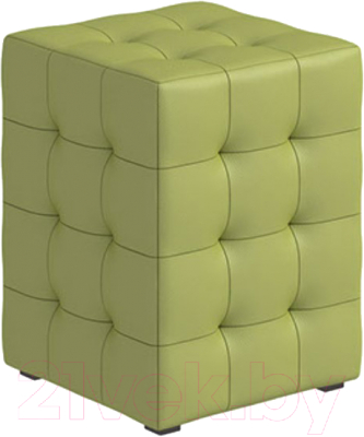 Пуф Атлант-Мебель Кожзам фисташковый - фото