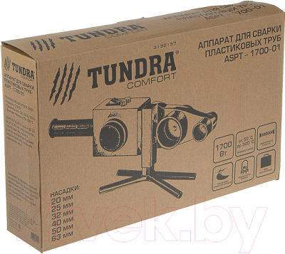 Паяльник для полипропиленовых труб Tundra 3130157