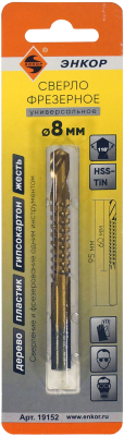 Сверло Энкор 19152