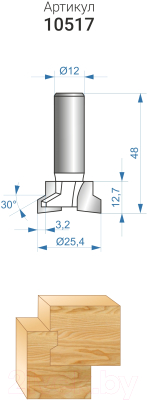 Фреза Энкор 10517