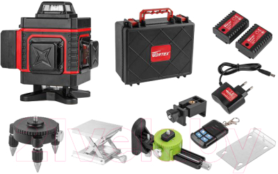 Лазерный нивелир Wortex LL 0340 - фото