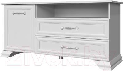 Тумба Bravo Мебель Грация 1300 1дв 2ящ - фото