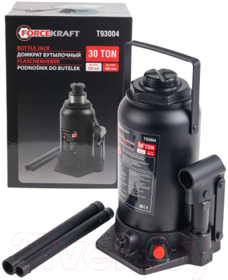 Бутылочный домкрат ForceKraft FK-T93004(DS)