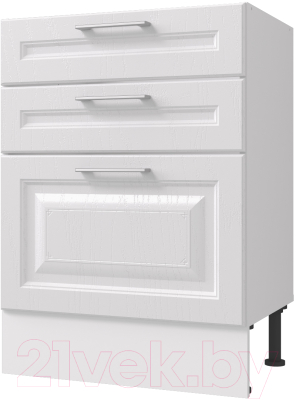 Шкаф-стол кухонный Горизонт Мебель Классик 50 3 ящика - фото