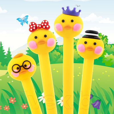 Ручка шариковая Юнландия Цыпленок / 143808