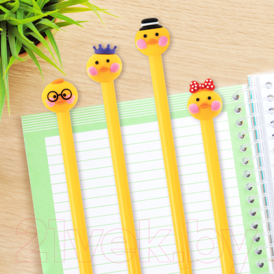 Ручка шариковая Юнландия Цыпленок / 143808