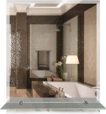 Зеркало Континент Прямоугольник 50х60