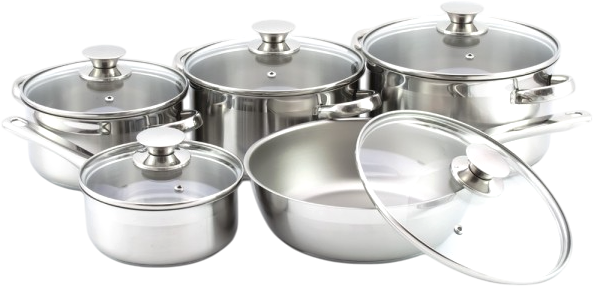 Набор кухонной посуды Кухар Крокус Традиция КК2-005СП - фото