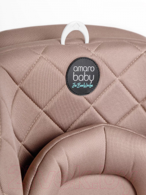 Автокресло Amarobaby Brilliant Isofix / AMARO-2003-BrBe (бежевый)
