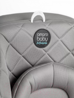 Автокресло Amarobaby Brilliant Isofix / AMARO-2003-BrSe (серый)