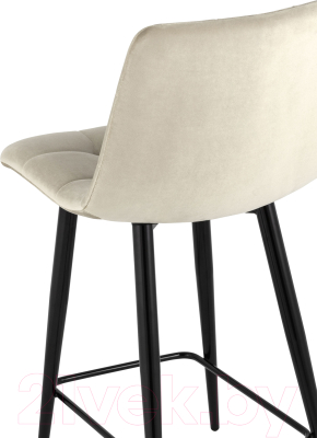 Стул барный Stool Group Джанго полубарный / vd-django-b5 (велюр бежевый)
