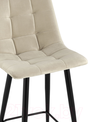 Стул барный Stool Group Джанго полубарный / vd-django-b5 (велюр бежевый)