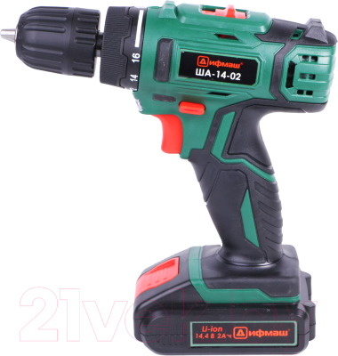 Аккумуляторная дрель-шуруповерт Дифмаш ША-21-01 М (01022421) - фото