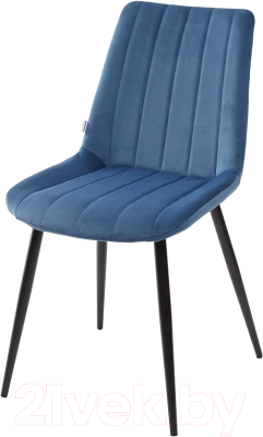 Стул M-City Flip / UDC8185G10866 (пепельно-синий/велюр G108-66) - фото