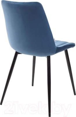 Стул M-City Flip / UDC8185G10866 (пепельно-синий/велюр G108-66)