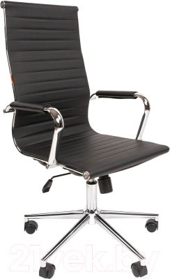 Кресло офисное Chairman 755 (экопремиум черный) - фото
