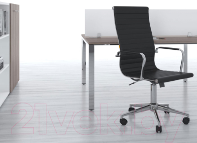 Кресло офисное Chairman 755 (экопремиум черный)