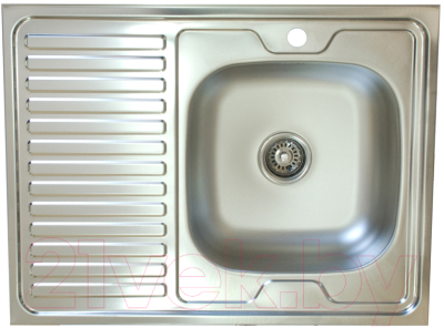 Мойка кухонная КромРус ЕС-220 (чаша справа) - фото