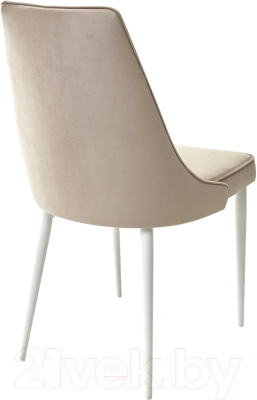 Стул M-City Nepal-P / 461MC04556 (латте 25/белый)