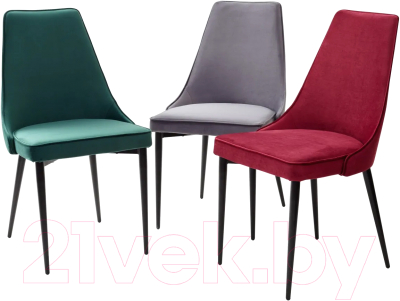 Стул M-City Nepal-P / 461MC03526 (серый 27/черный)