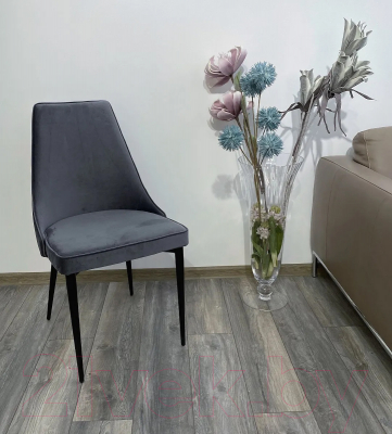 Стул M-City Nepal-P / 461MC03526 (серый 27/черный)