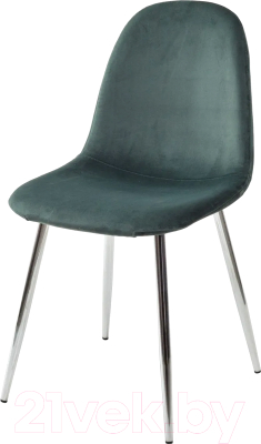 Стул M-City Pescara / XS2441UF91014CHR (UF910-14 темно-зеленый) - фото