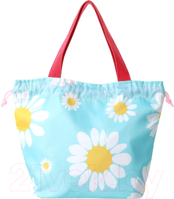 Сумка для ланча Miniso Sunrise Sunflowers Drawstring / 3649 - фото