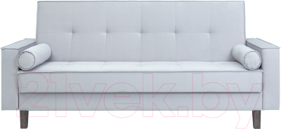 Диван KRONES Тесей мод. 3 (велюр серый) - фото